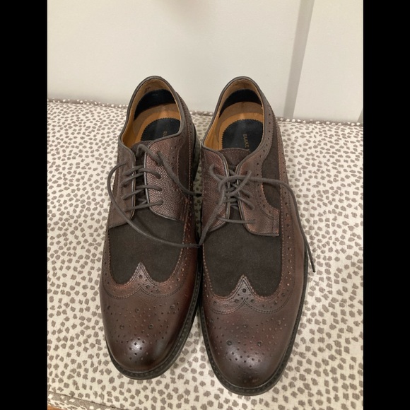 Blake McKay Pierce Wingtip Oxford Dress Shoes - Picture 2 of 8